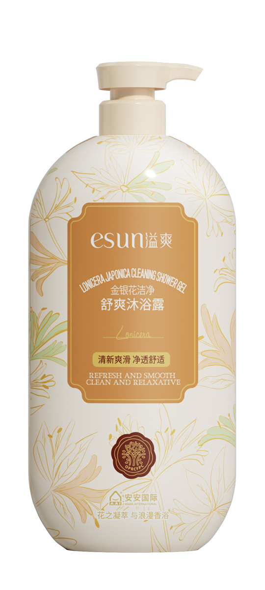 CC国际国际金银花干净舒爽洗澡露